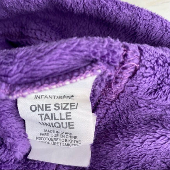 The North Face Purple Fuzzy Winter Hat - Picture 6 of 6